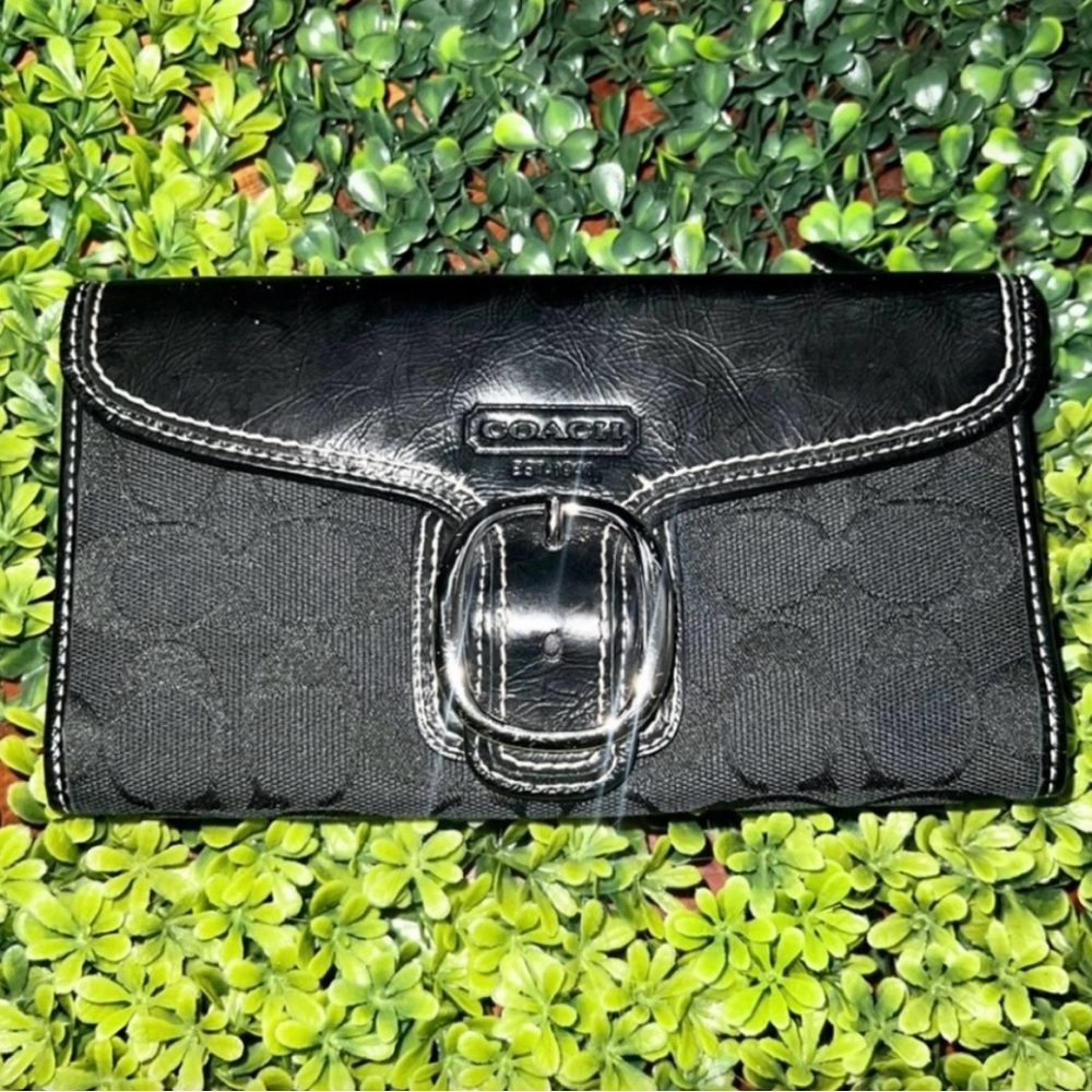 🖤GUC Vintage Coach Signature Wallet